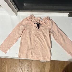 Pink Ruffled Kids Top